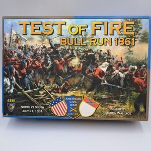 Test of Fire: Bull Run 1861  - Board Game - Complete Martin Wallace 2011
